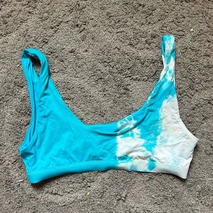 Dippin Daisy's Blue Tie Dye Bikini Top